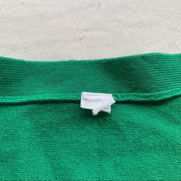 🍃 CASUAL SPRING GREEN KNIT CARDIGAN SWEATER! - Picture 9 of 9